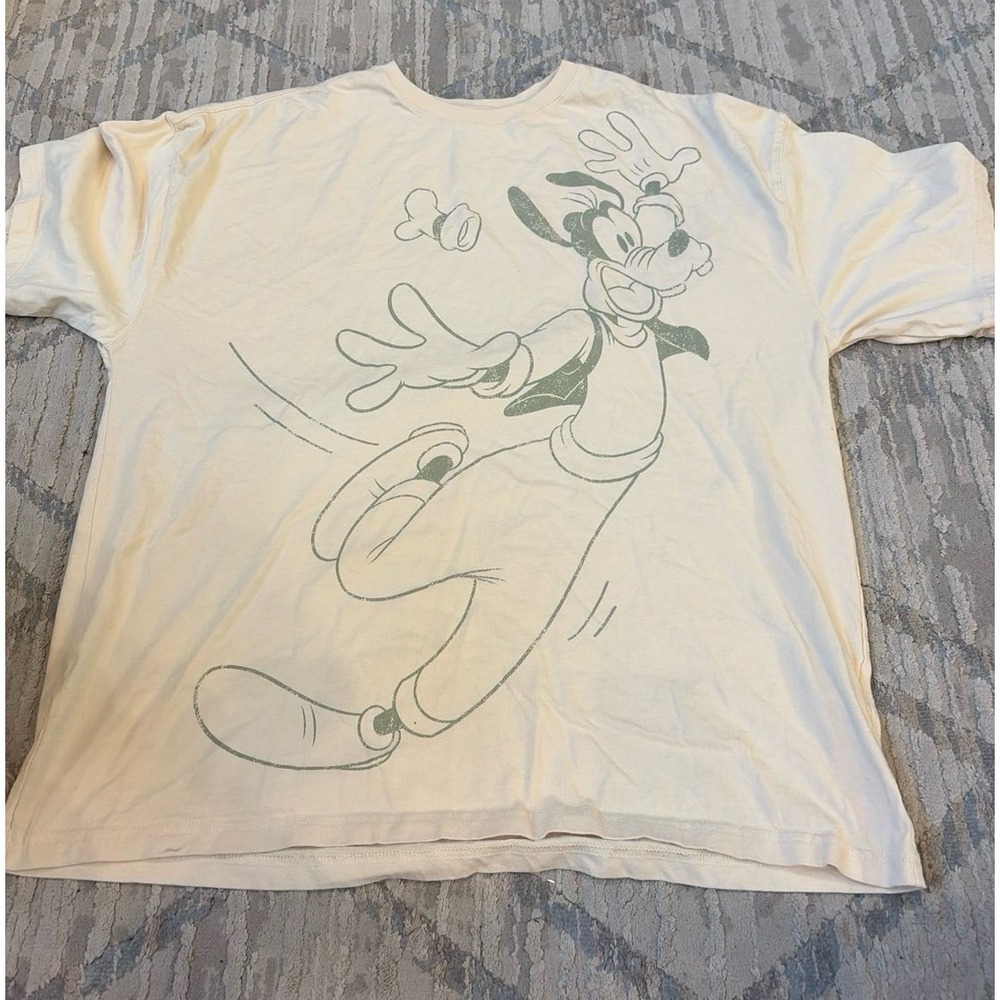 Disney Goofy The Underdog Always Comes Out On Top‎ Graphic T-Shirt Large
